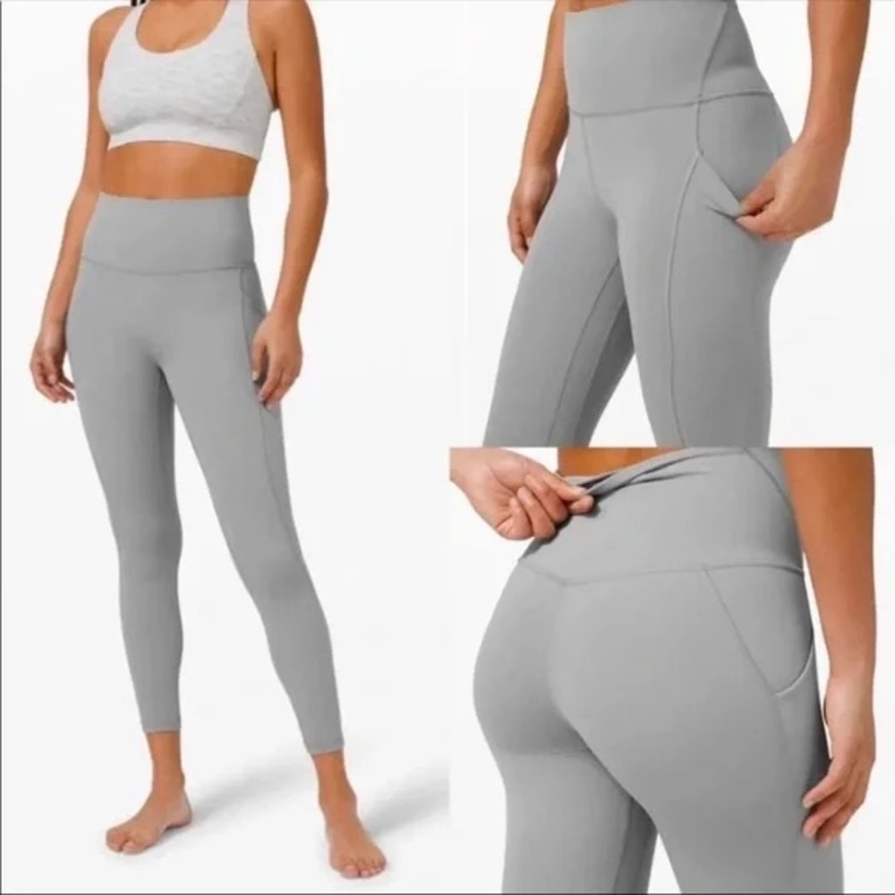 Lululemon Gray Align Pocket Leggings